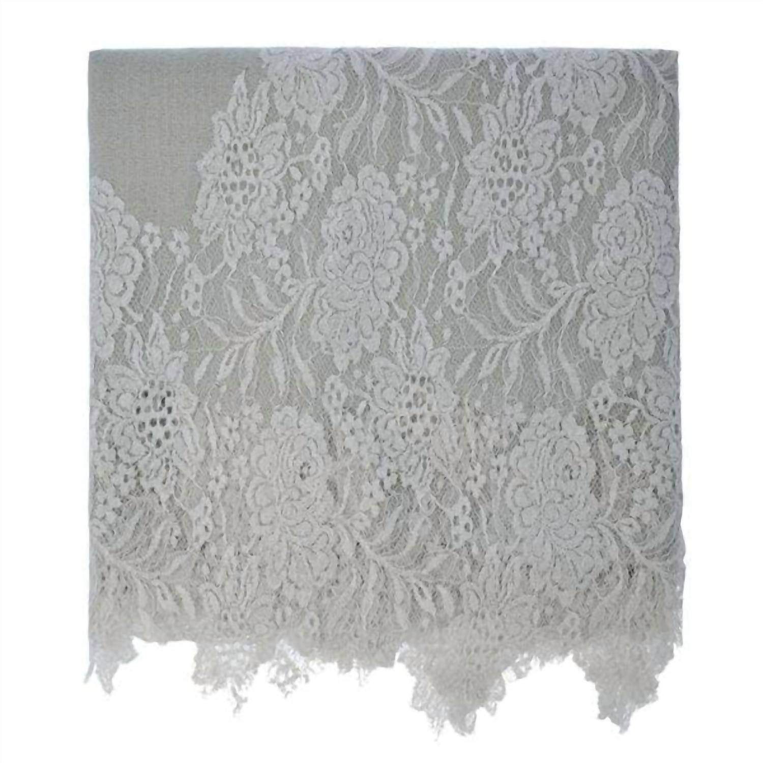 Guadalupe Design - Women's Malaga Lace Pashmina Shawl