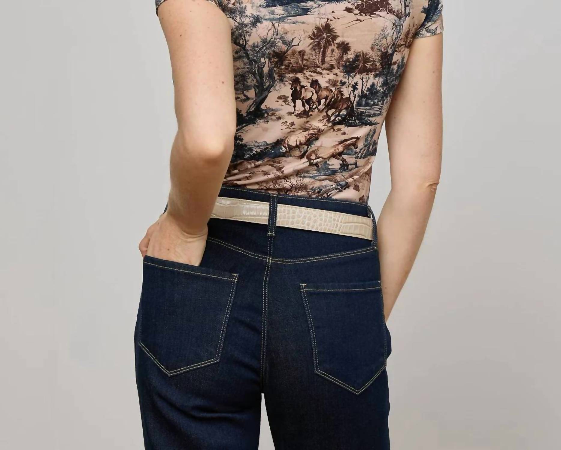 L'Agence - Ressi Short Sleeve Crew Top
