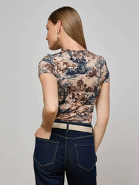L'Agence - Ressi Short Sleeve Crew Top