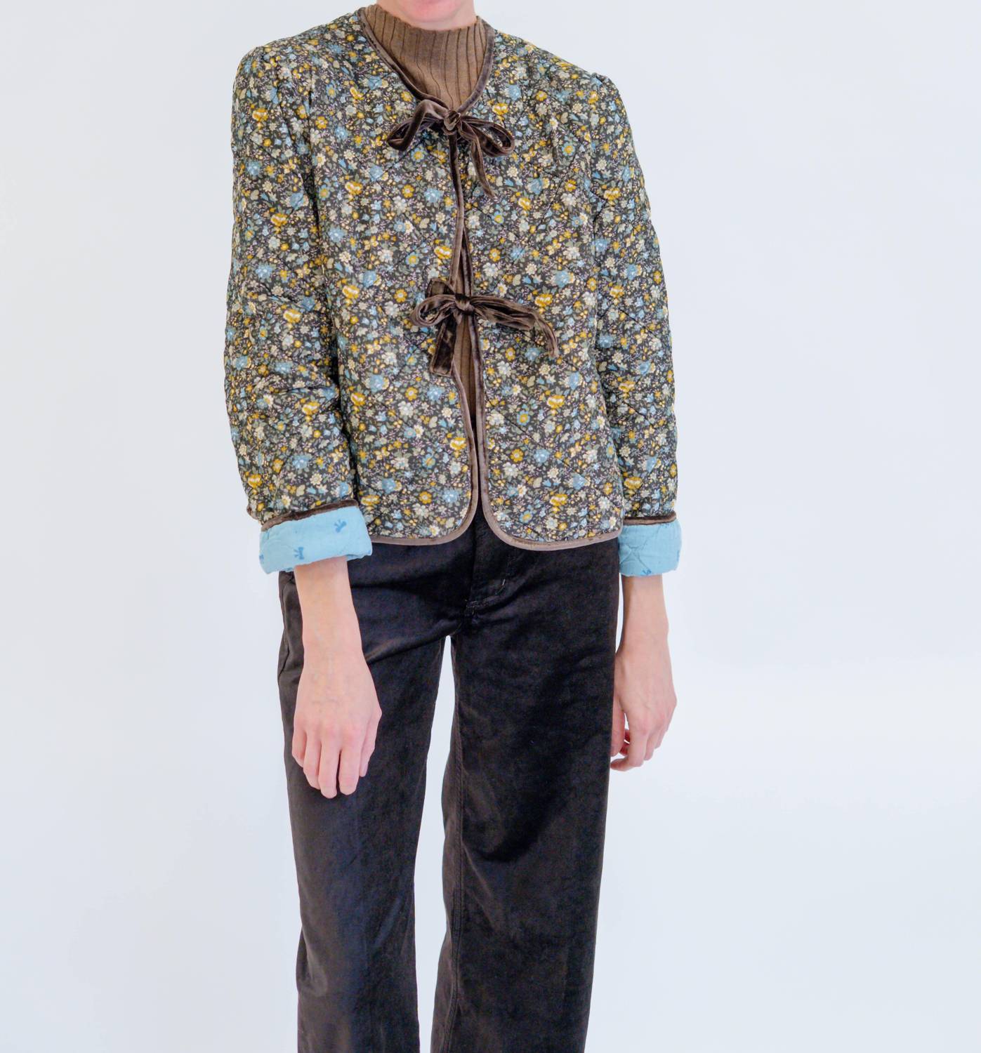 In-Loom - Quilted Ribbon Long Sleeve Jacket