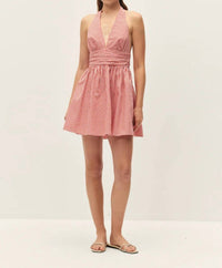 Elodie - Celia Gingham Mini Dress