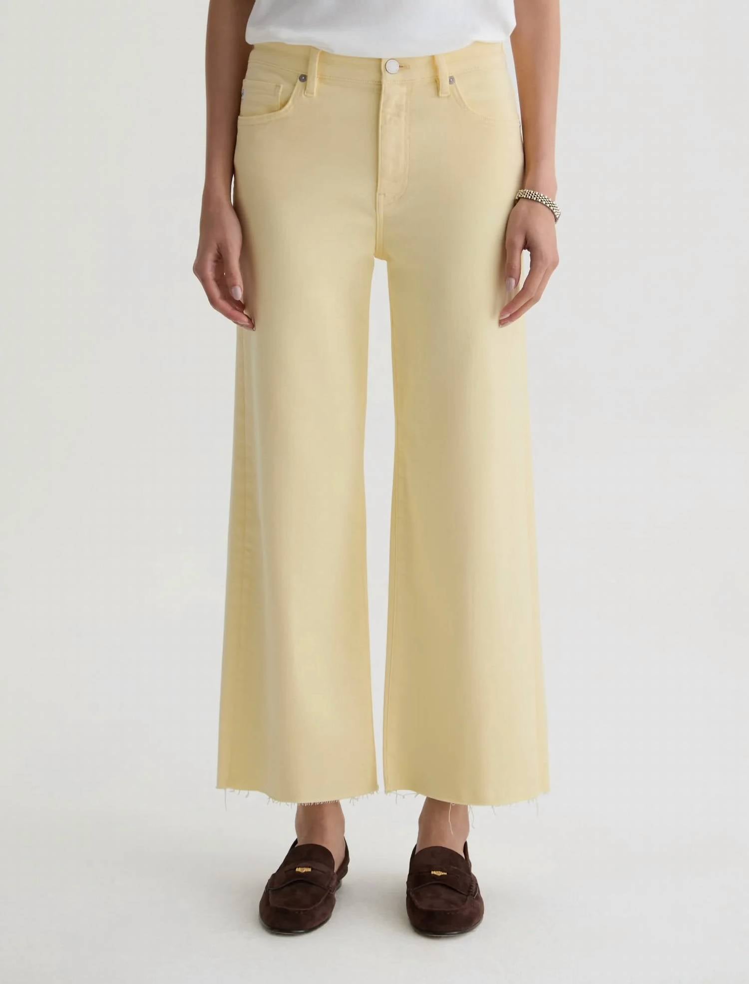Ag Jeans - Saige Wide Leg Crop Jean