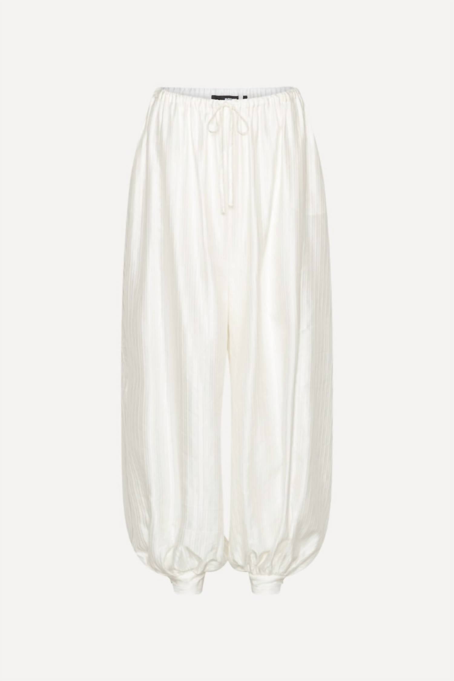 Rotate - Striped Balloon Pants