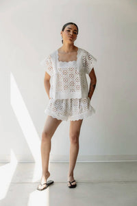 Hope For Flowers - Meadow Square Neck Blouse