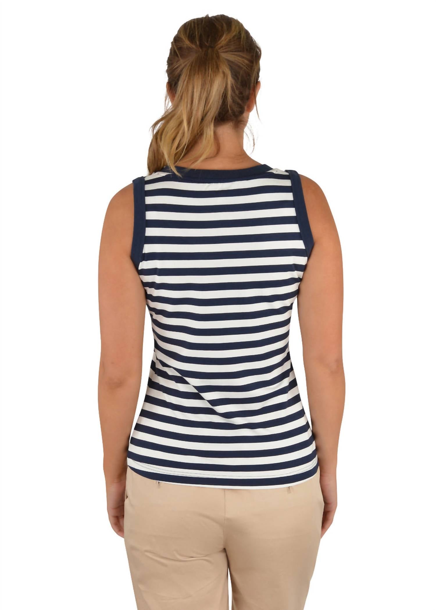 Jumper1234 - Little Stripe Daisy Tank Top