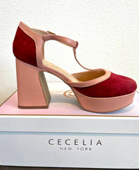 Cecelia New York - Women's Novice Platform T-strap Heels