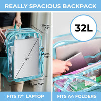 Shylero - Women's Clear Backpack