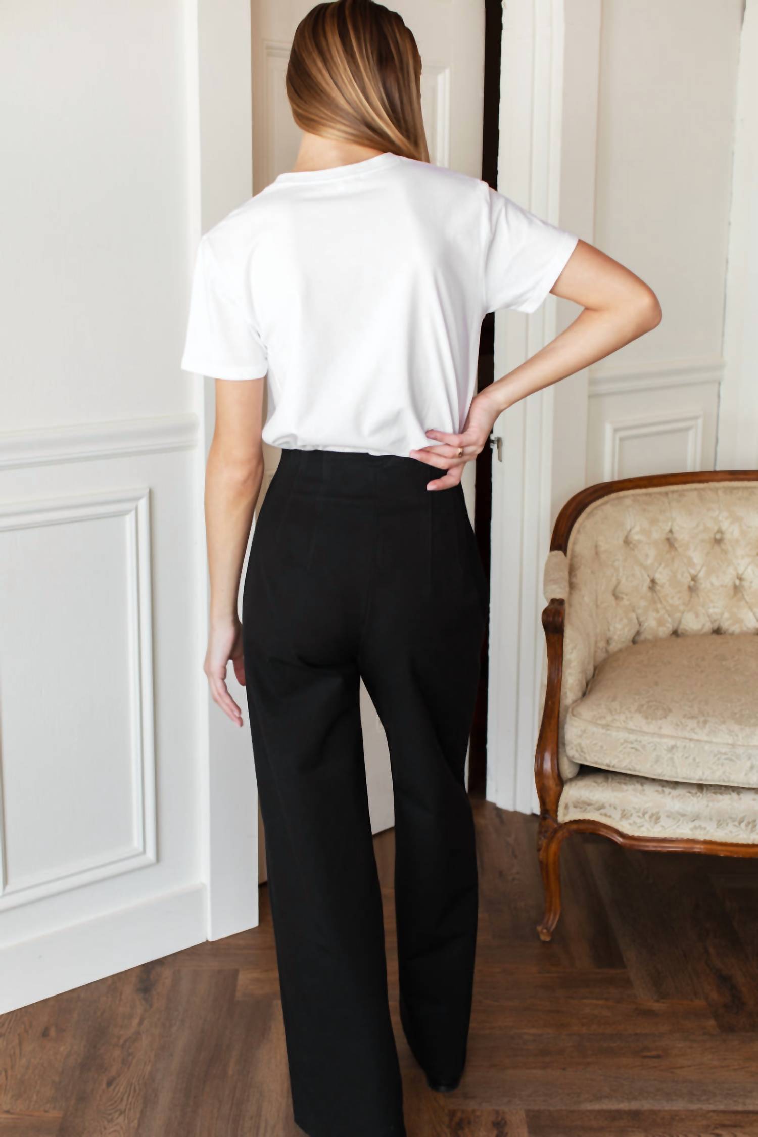 Emerson Fry - Darted Wide Leg Trouser