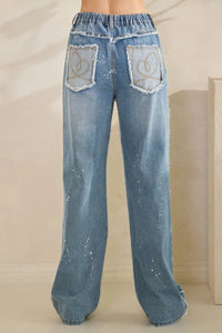 Oli & Hali - Heart Coutout Jean