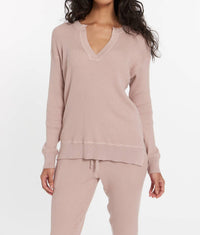 Leimere - Cabo Split Neck Top