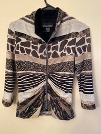 Frank Lyman - Women's Zip Knit Top