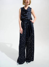 Joseph Ribkoff - Wide Leg Abstract Trousers