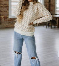 Liam & Company - Cami Textured Drop Sleeve Sweater