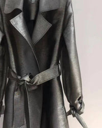 124 Voltaire - Women's Shine Trench Coat