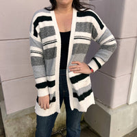 Staccato - Multi Stripe Cardigan
