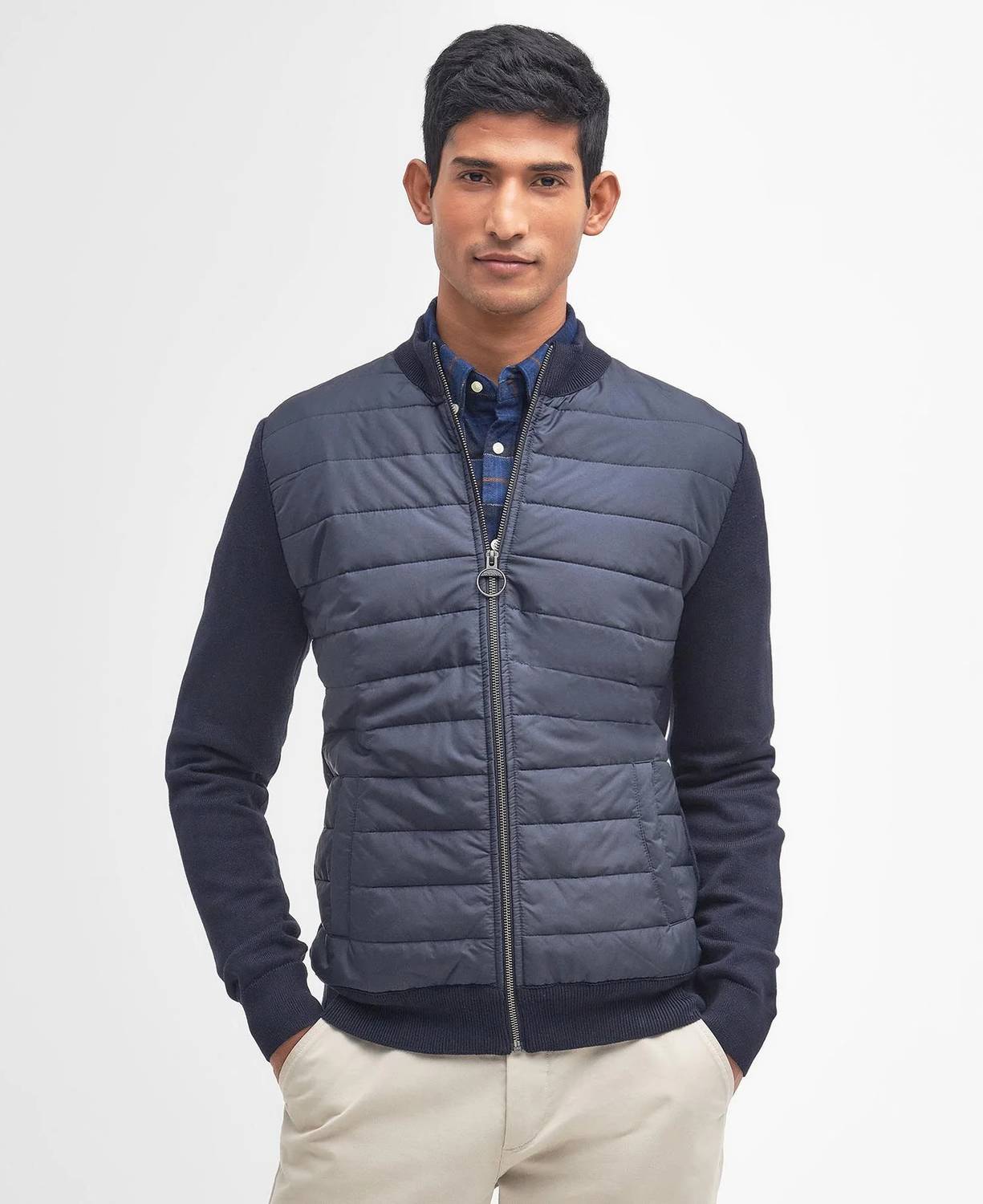 Barbour - Essential Carn Baffle Zip Through Jumper