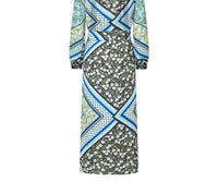 Loom London - Alida Scarf Print Maxi Dress