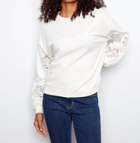 Charlie B - Long Sleeve French Terry Top