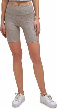 Calvin Klein - Performance Printed High-waist Bike Shorts