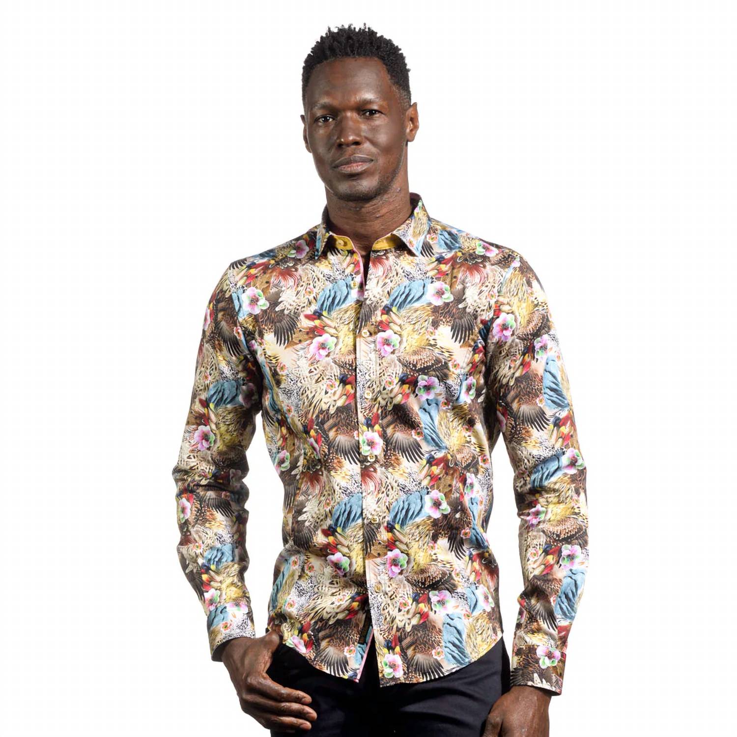 Eight X - Shaman's Stare Button Down Shirt