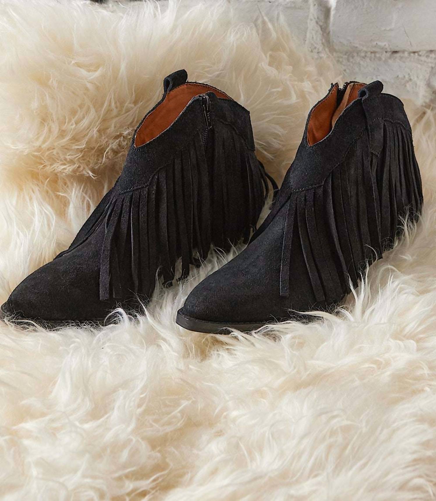 Seychelles - Women's Easy Come Easy Go Fringe Booties