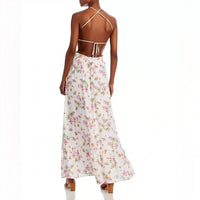 Wayf - Madelyn Floral Halter Maxi Dress