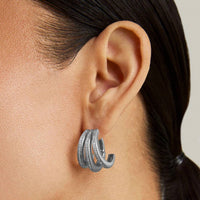 Dean Davidson - Women's Dauphine Pave Hoop Earrings