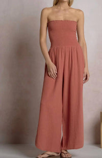 Elan - STRAPLESS SMOCK JUMPER