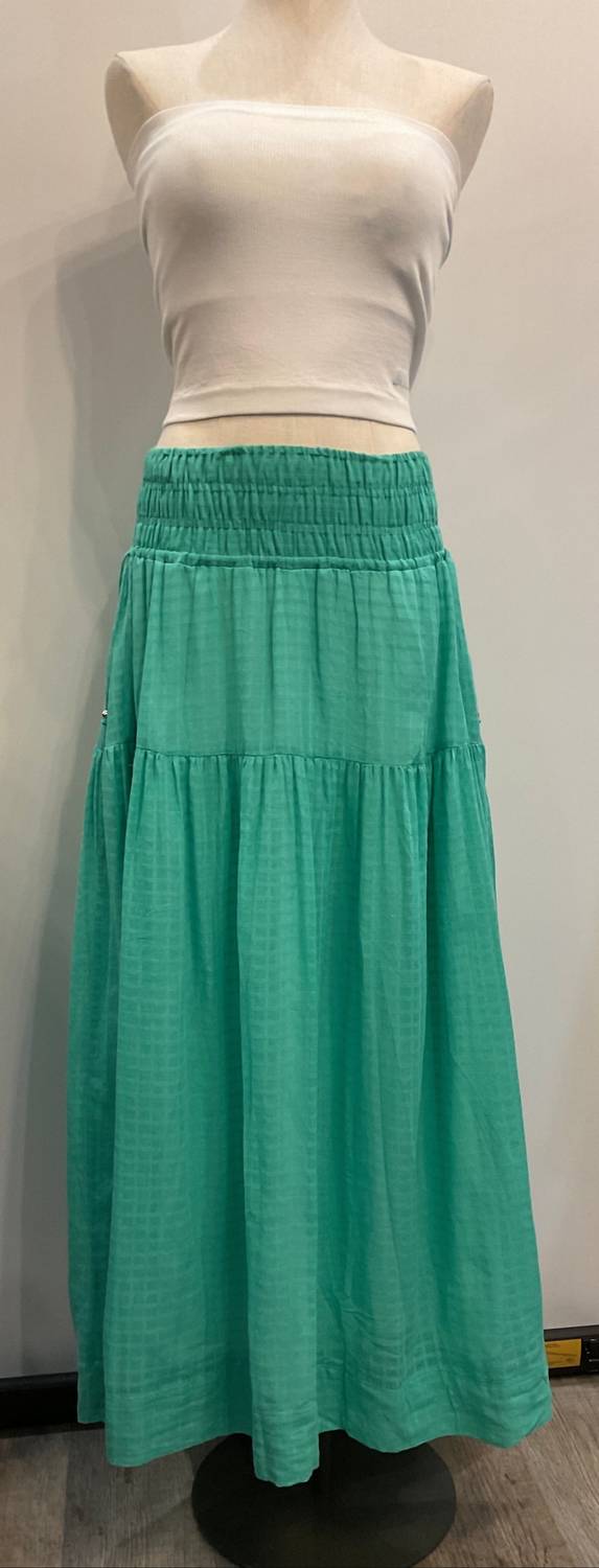 Elan - Women's Tiered Maxi Skirt