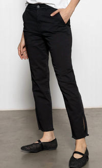 Sanctuary Trade Maker Standard Rise Pants in black - women's pants - detail view