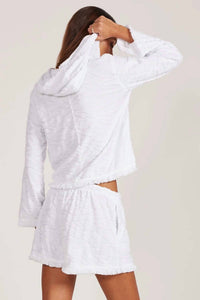 Bobi - Washed Terry Pullover Hoodie