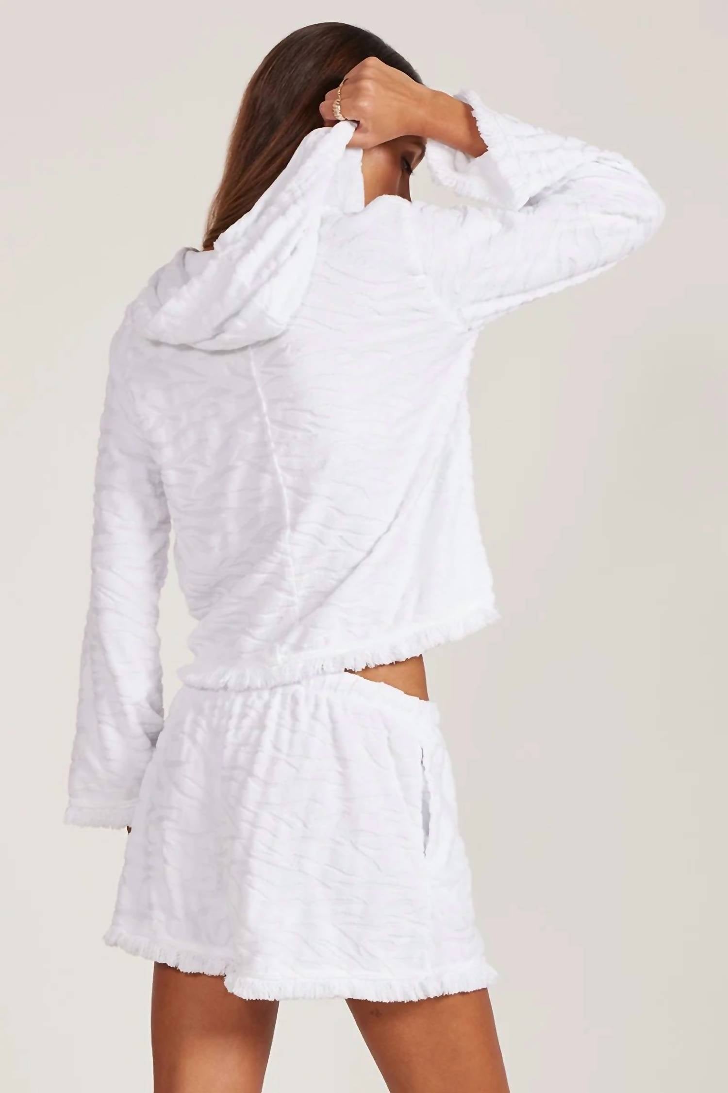 Bobi - Washed Terry Pullover Hoodie