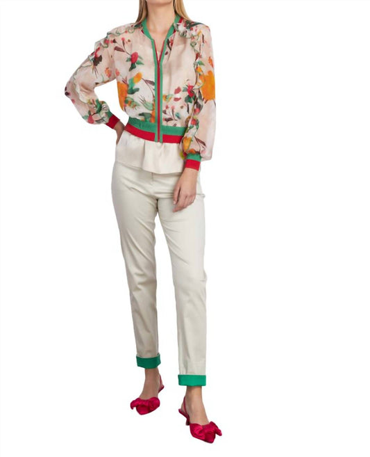 PANTS WITH FOLDED BOTTOM