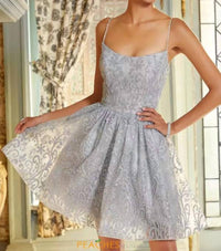 MORILEE Women's Mini Dress in silver - women's dress