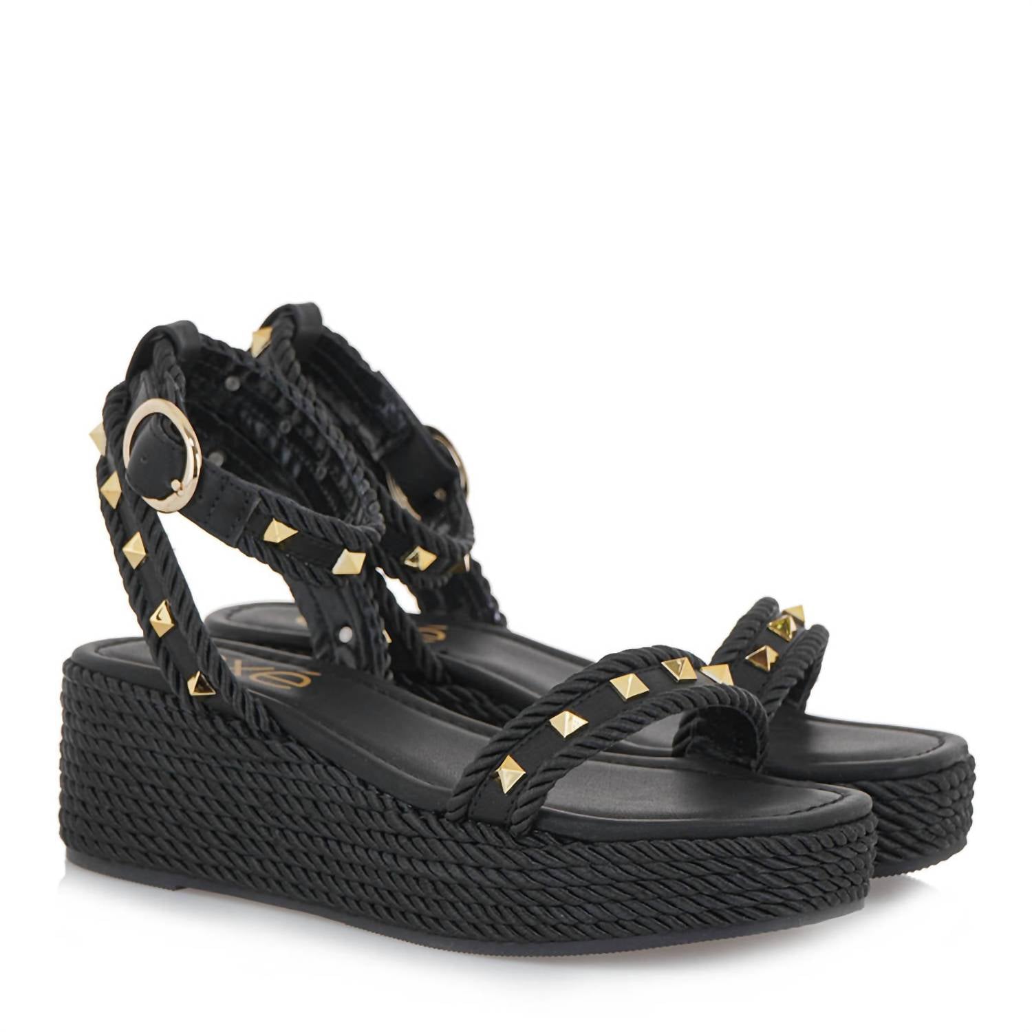 Exe Women's Paula-11 Sandal in black - women's sandal