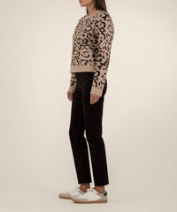 Kut From The Kloth - Gisela Animal Print Pullover Sweater