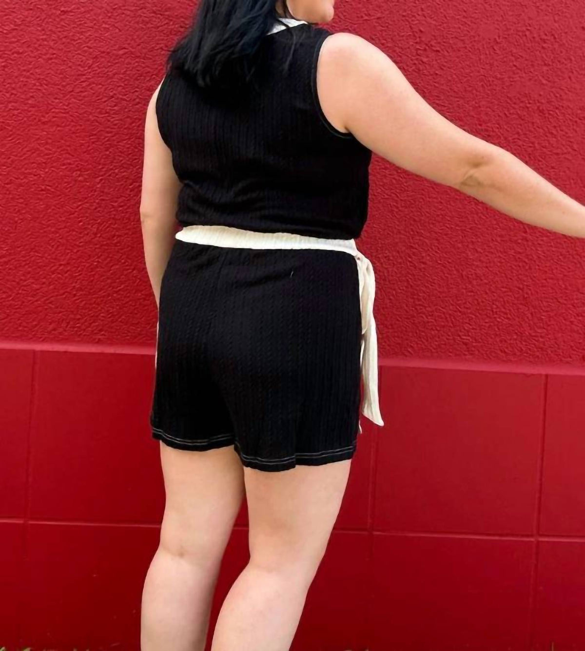 Anniewear - Women's Textured Romper