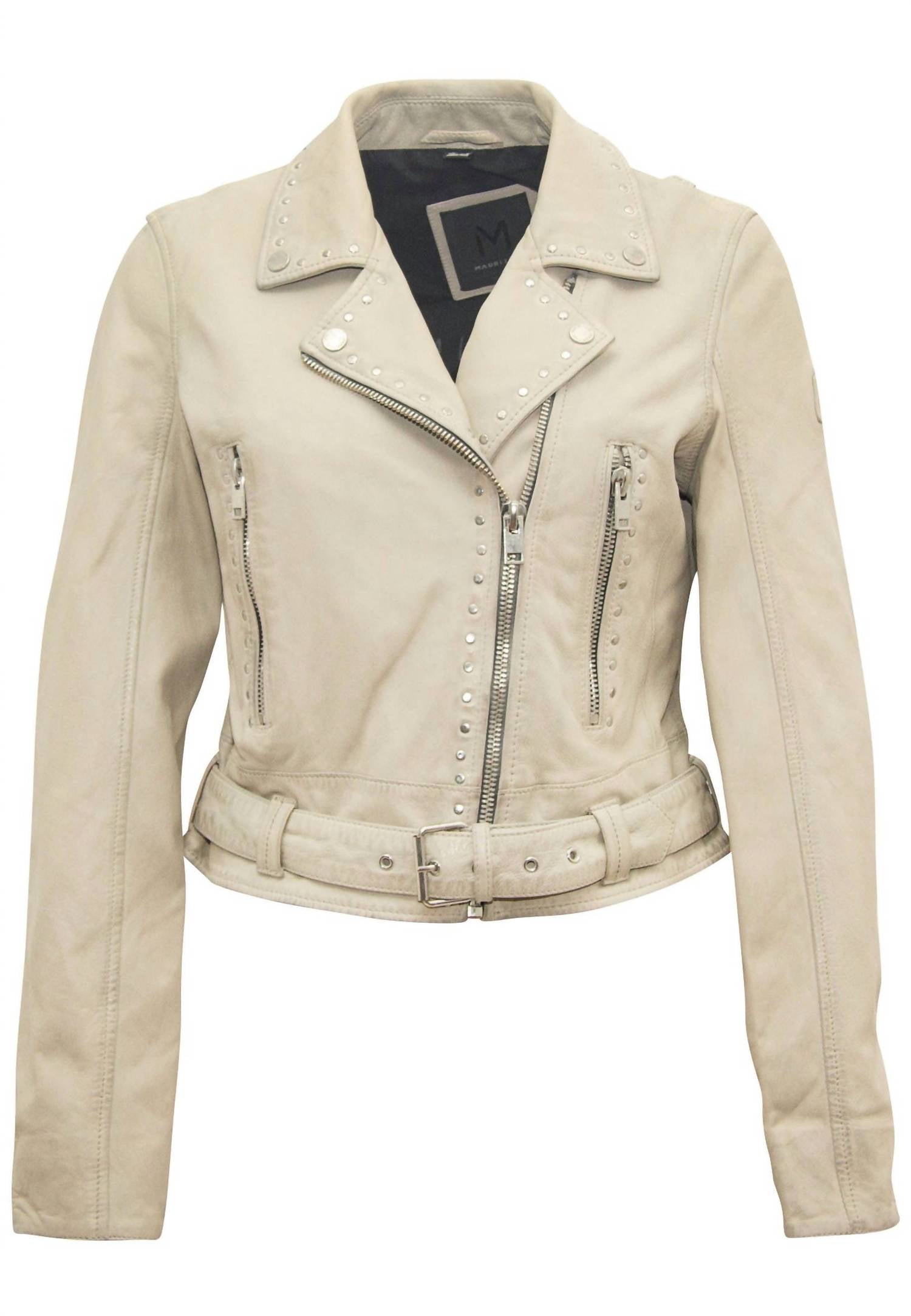 Mauritius - Maryn Studded Leather Jacket