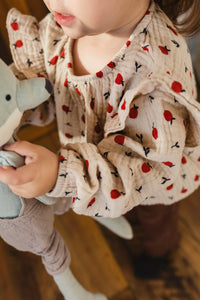Bean'S Barcelona - Apple Printed Muslin Blouse