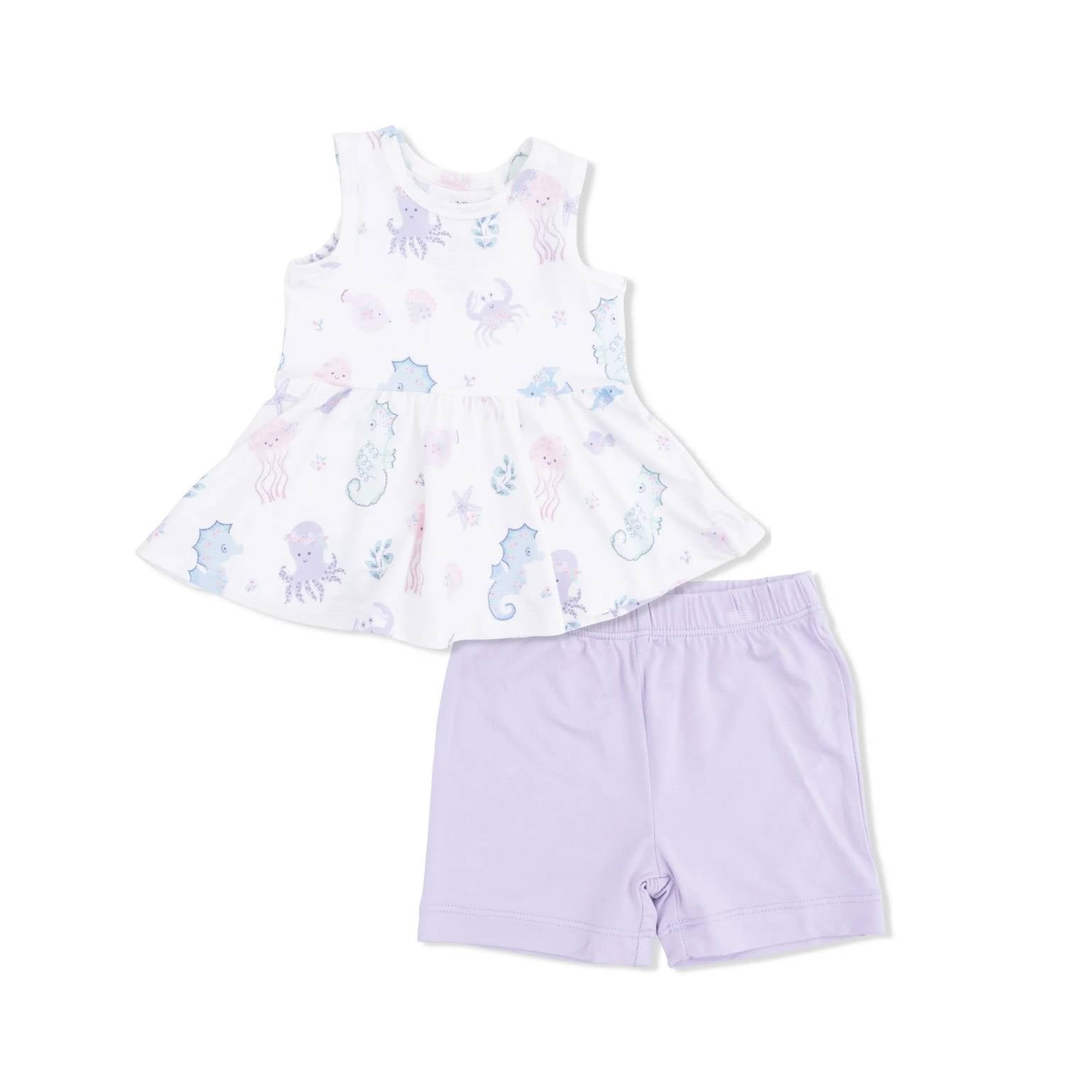 Angel Dear - Kids' Floral Sea Creatures Set