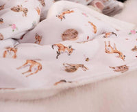 Wrendale Designs Inc. - Little Forest Woodland Animal Baby Blanket