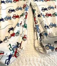 Rachel Riley - Kids' Tractor Print Footies