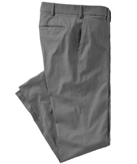 Ballin - Men's Supima Sateen Italian Luxury Flat Front Cotton Trouser - Park Traditional Fit