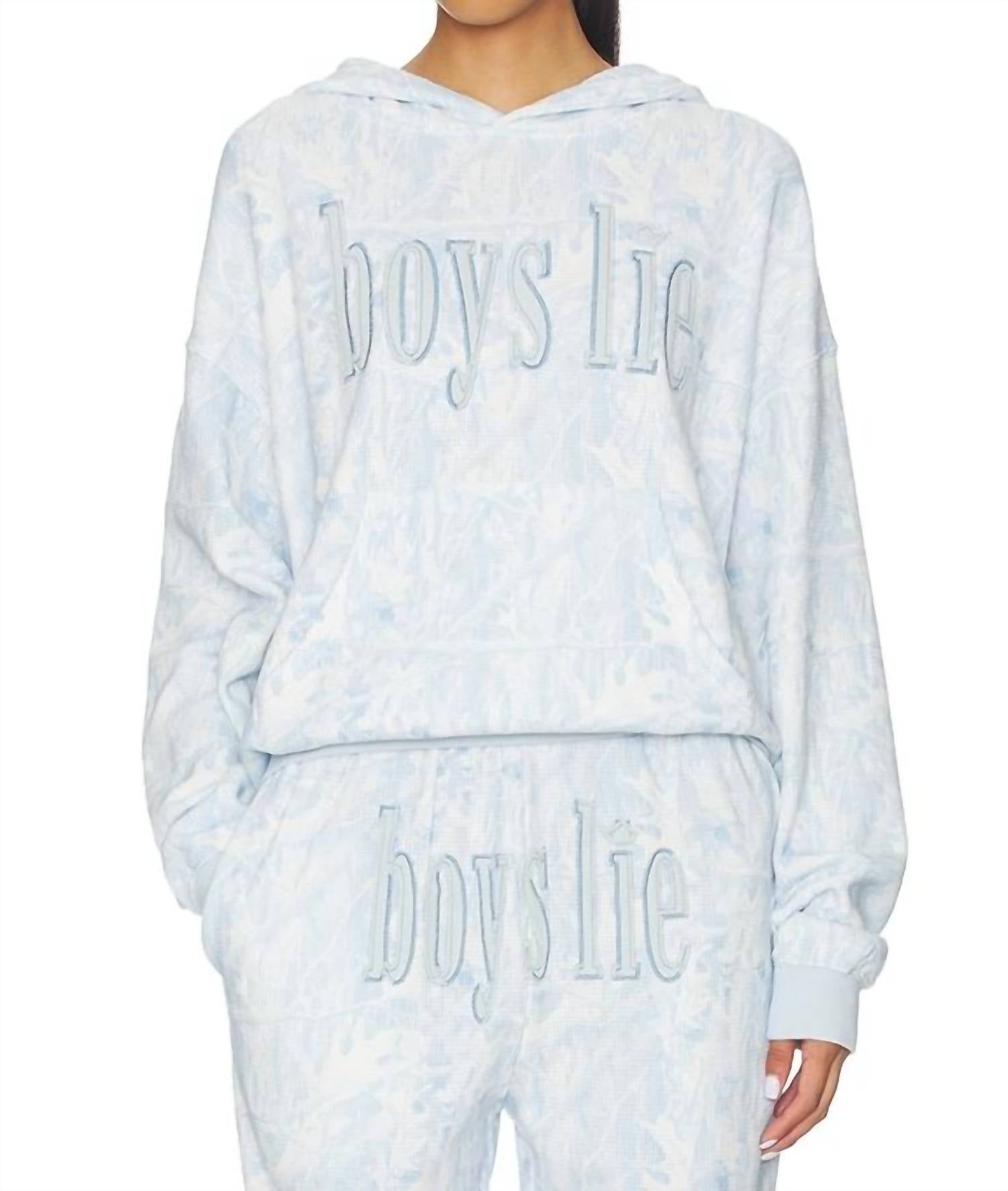 Boys Lie - Manhunt Racer Hoodie