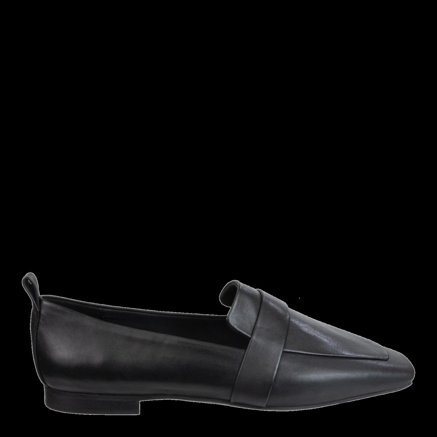 Naked Feet Women's Maison Loafers in black - women's flats
