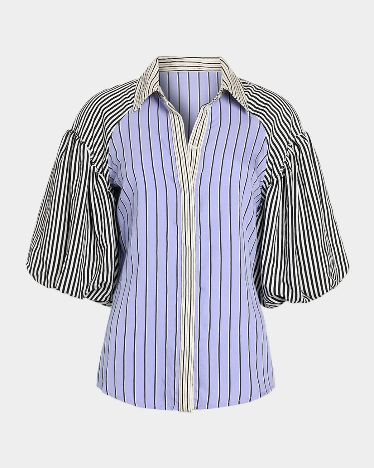 Ramy Brook - Flor Mixed Stripe Top