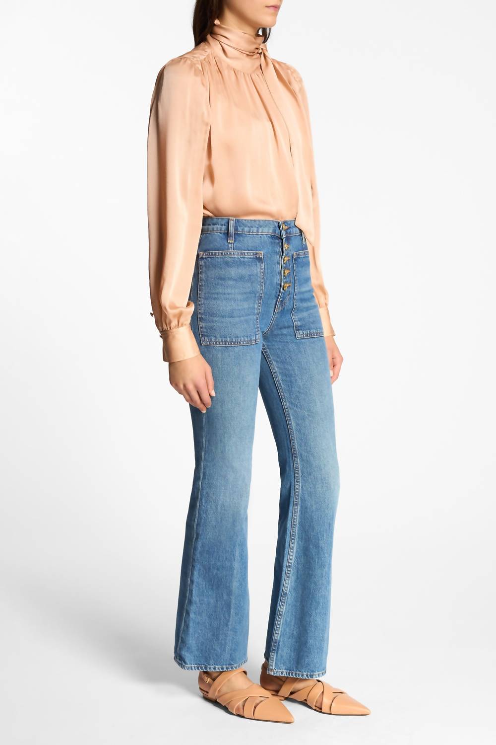 Ulla Johnson - Lou Button Up Jeans