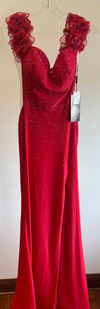 Amarra - Form-Fitting Long Formal Gown