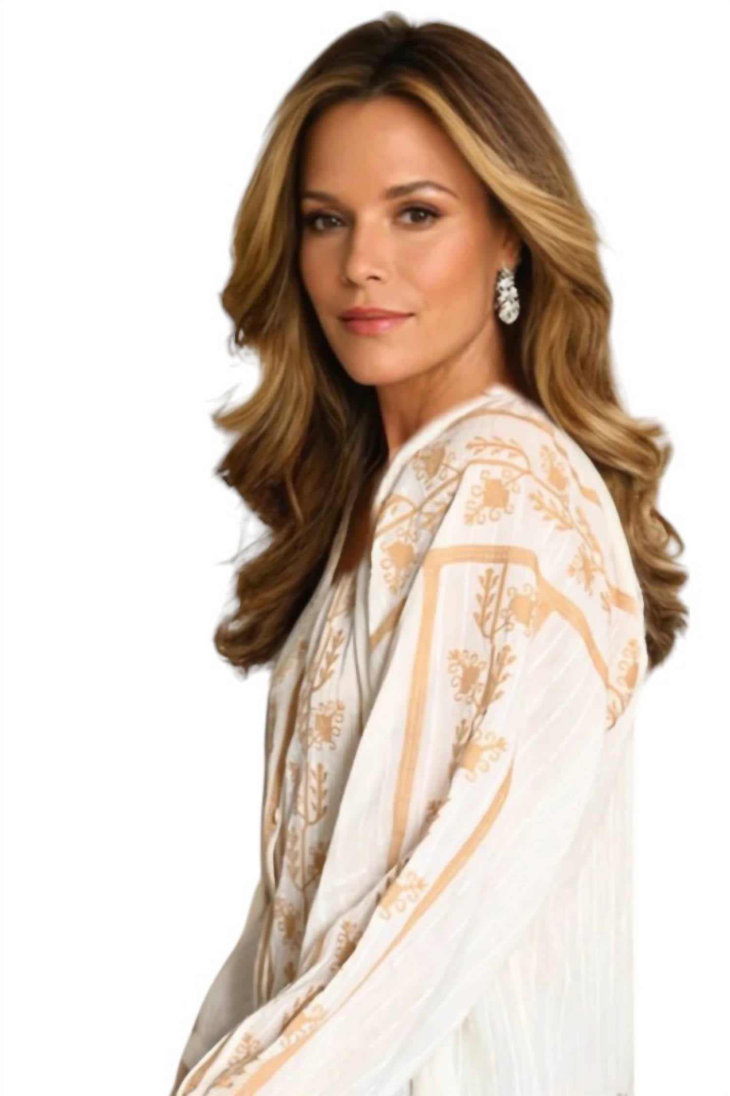 Piti Cuiti - Maddi Embroidered Boho Blouse
