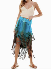T-Party - Fringe High Low Skirt